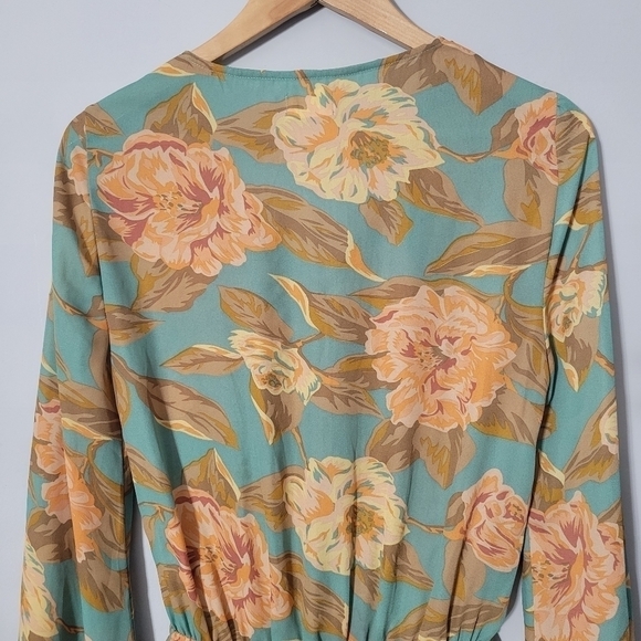 Show Me Your Mumu Floral Red Rocks Romper in Magnolia Print - Picture 10 of 12